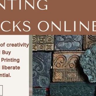 Buy Wooden Printing Blocks online