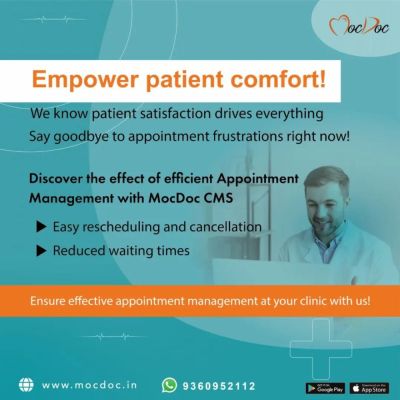 Elevate clinic efficiency with seamlessly managed appointments! Embrace our intuitive CMS and see the difference instantly. Ask for a demo now!