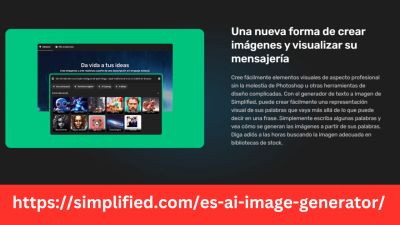 El futuro de los diseños: generador de imágenes IA.

https://simplified.com/es-ai-image-generator/