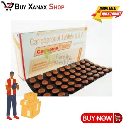 Buy Carisoprodol 350mg online at a discounted price, overnight delivery via FedEx in the United States at our online pharmacy store.
https://buyxanaxshop.com/product/carisoprodol-350mg/